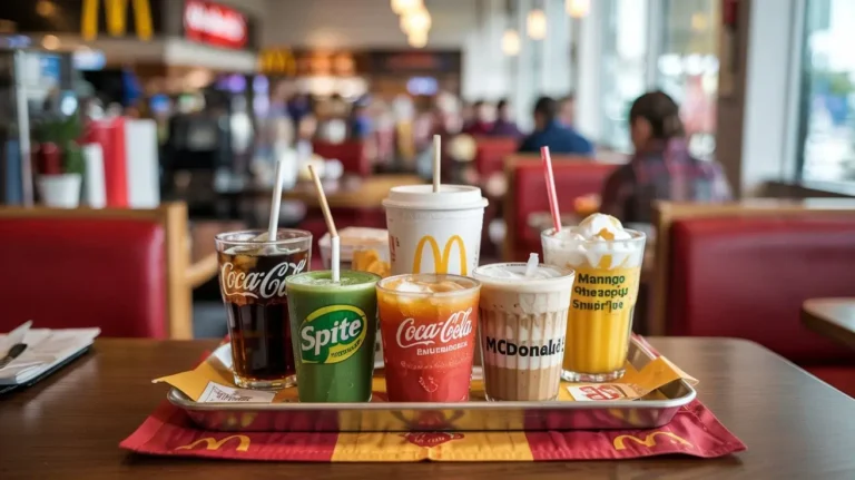 McDonald's Drinks Menu