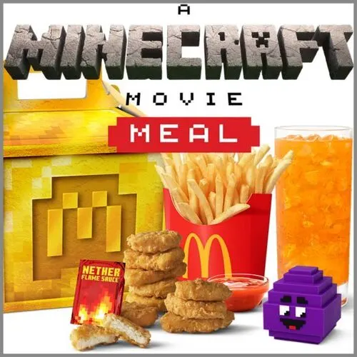  Minecraft Movie Meal – 10 Piece McNuggets®