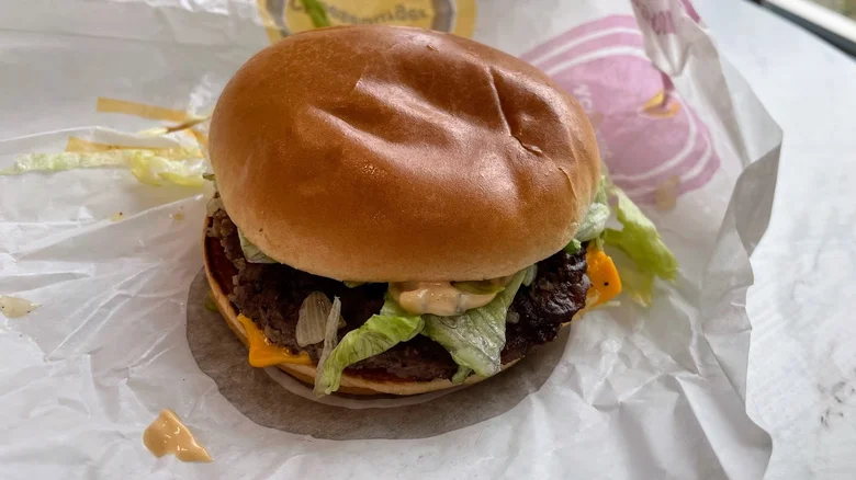 Double Cheeseburger with Big Mac Sauce