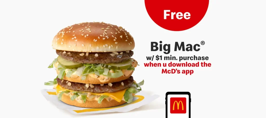 Free big mac