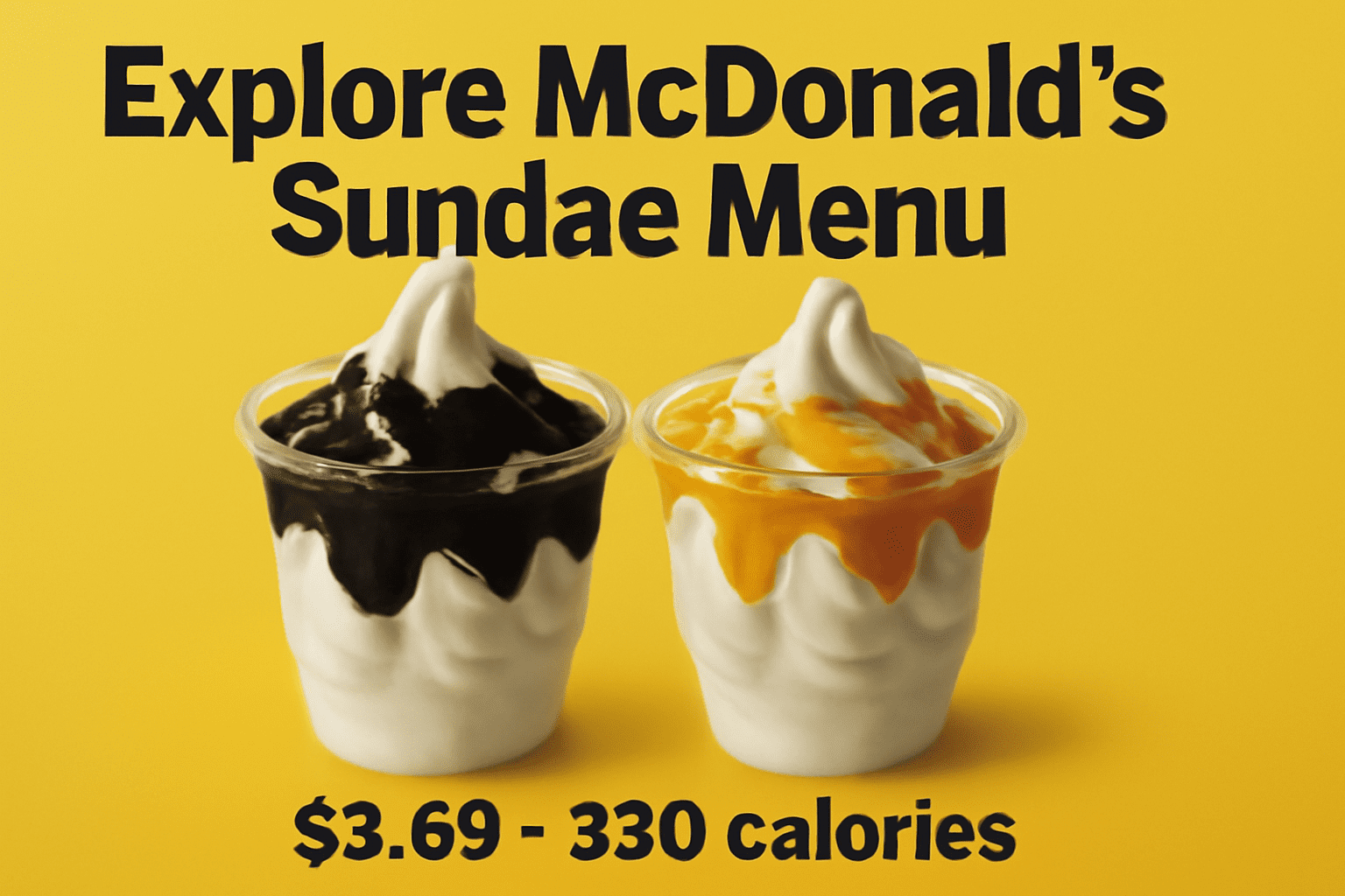 McDonald's Sundae