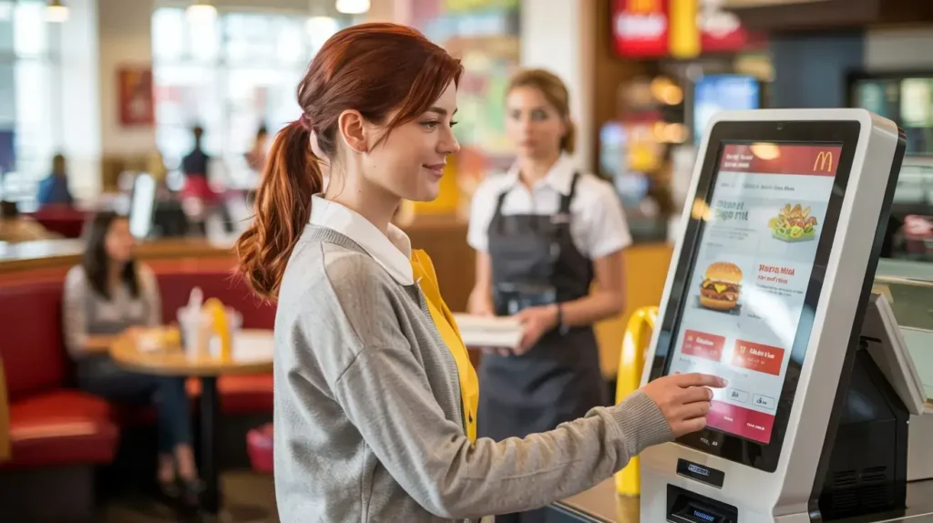 Ordering at McDonald's USA