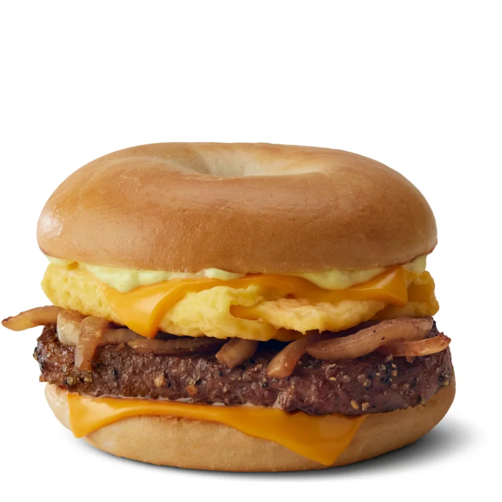 Steak, Egg & Cheese Bagel