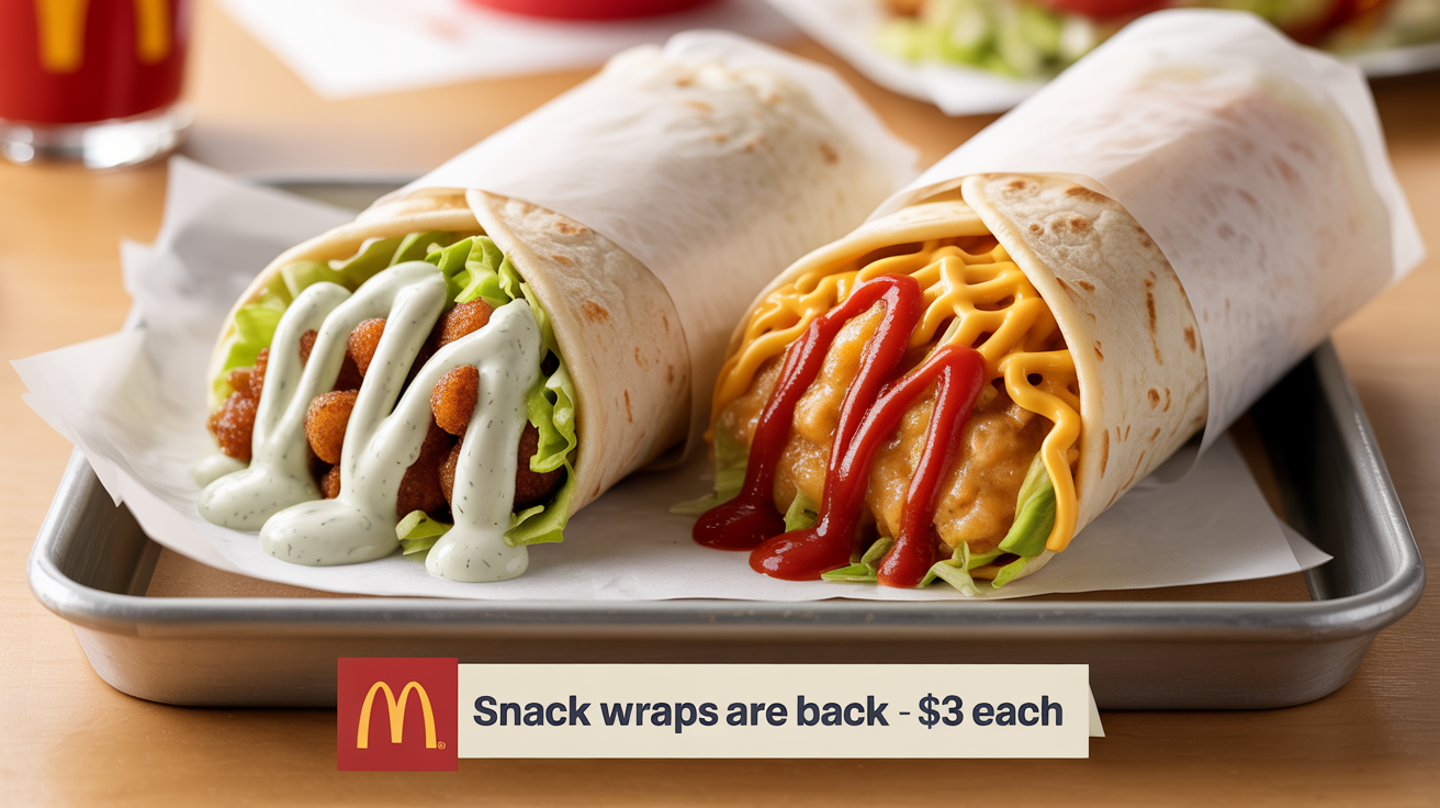 McDonald’s Snack Wraps
